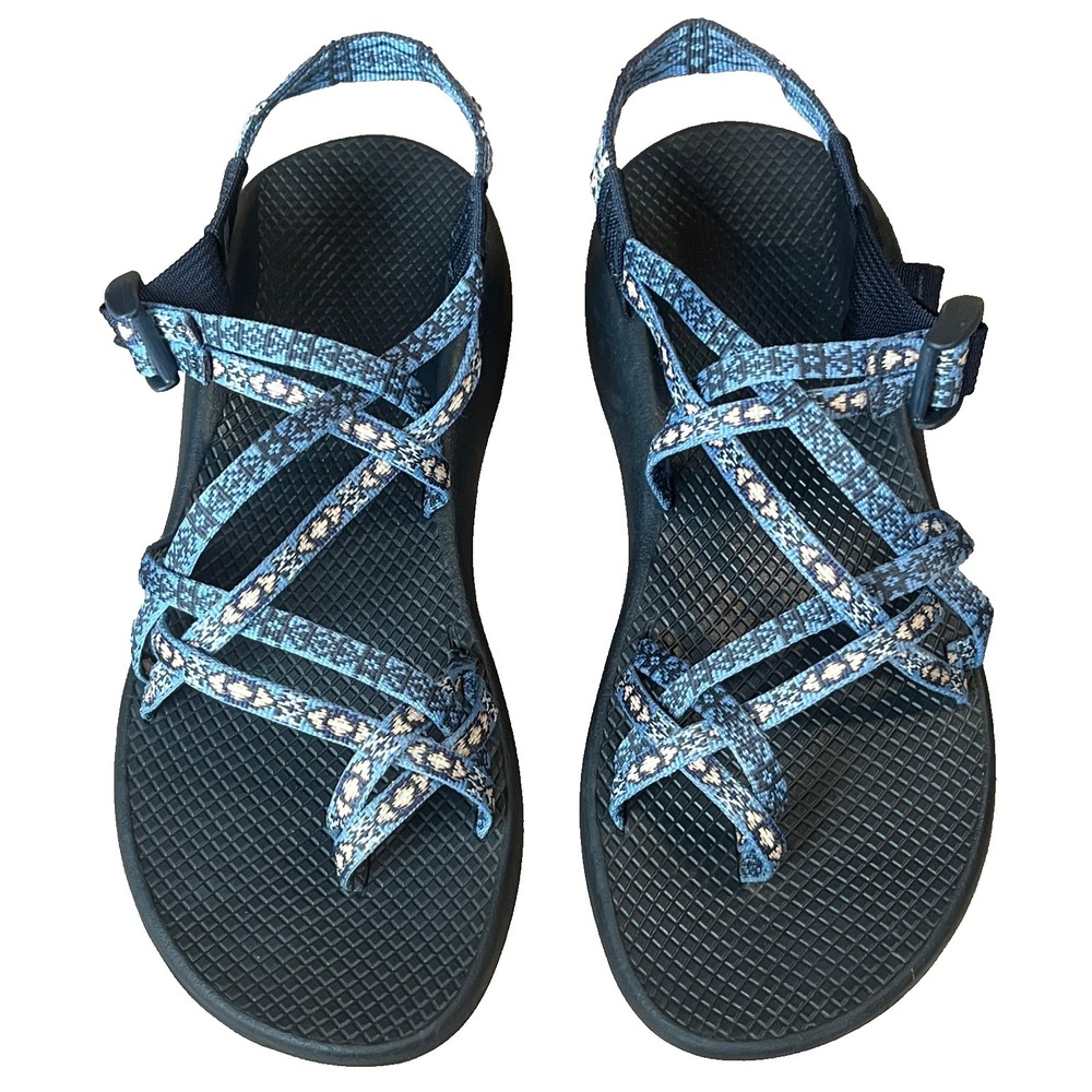 Chaco ZX/2 Classic Hiking Sandals Blue Orange J105486 Womens 11 UK 9 EU 42
